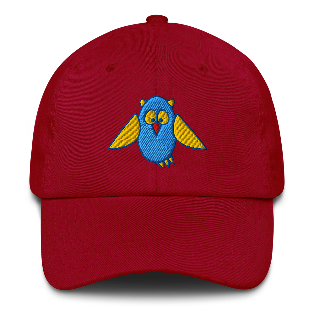 Baseballcap mit gesticktem Eulenlogo