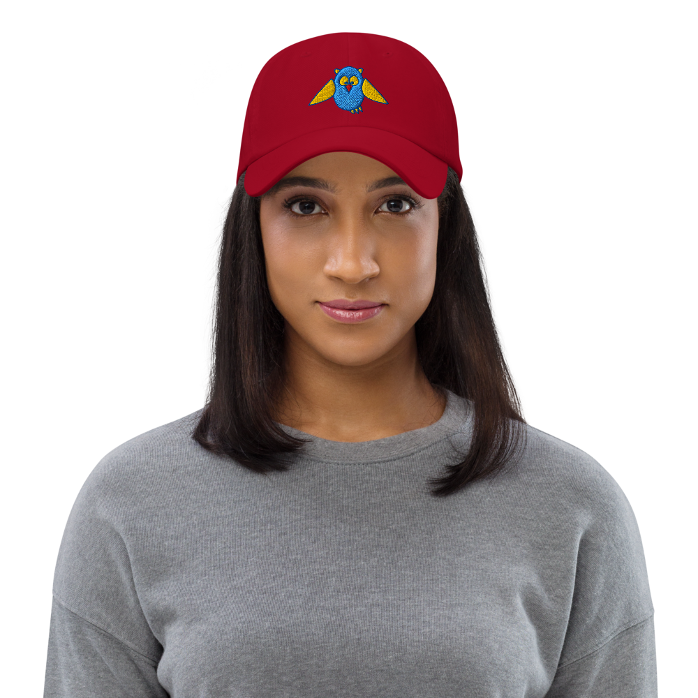 Baseballcap mit gesticktem Eulenlogo