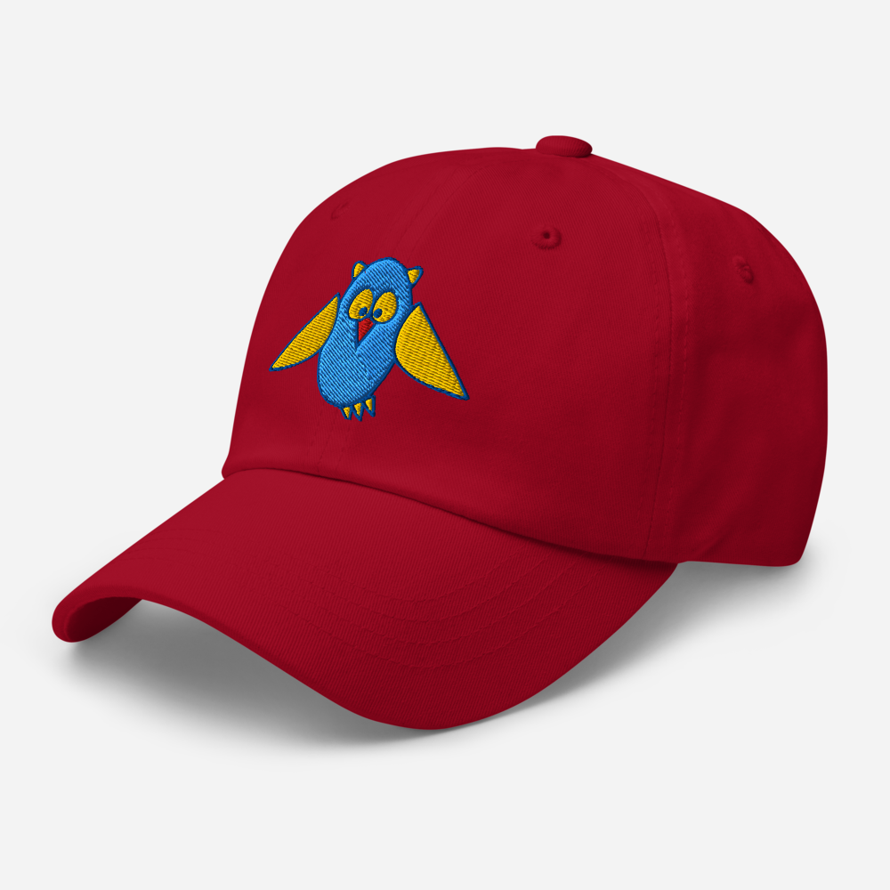 Baseballcap mit gesticktem Eulenlogo