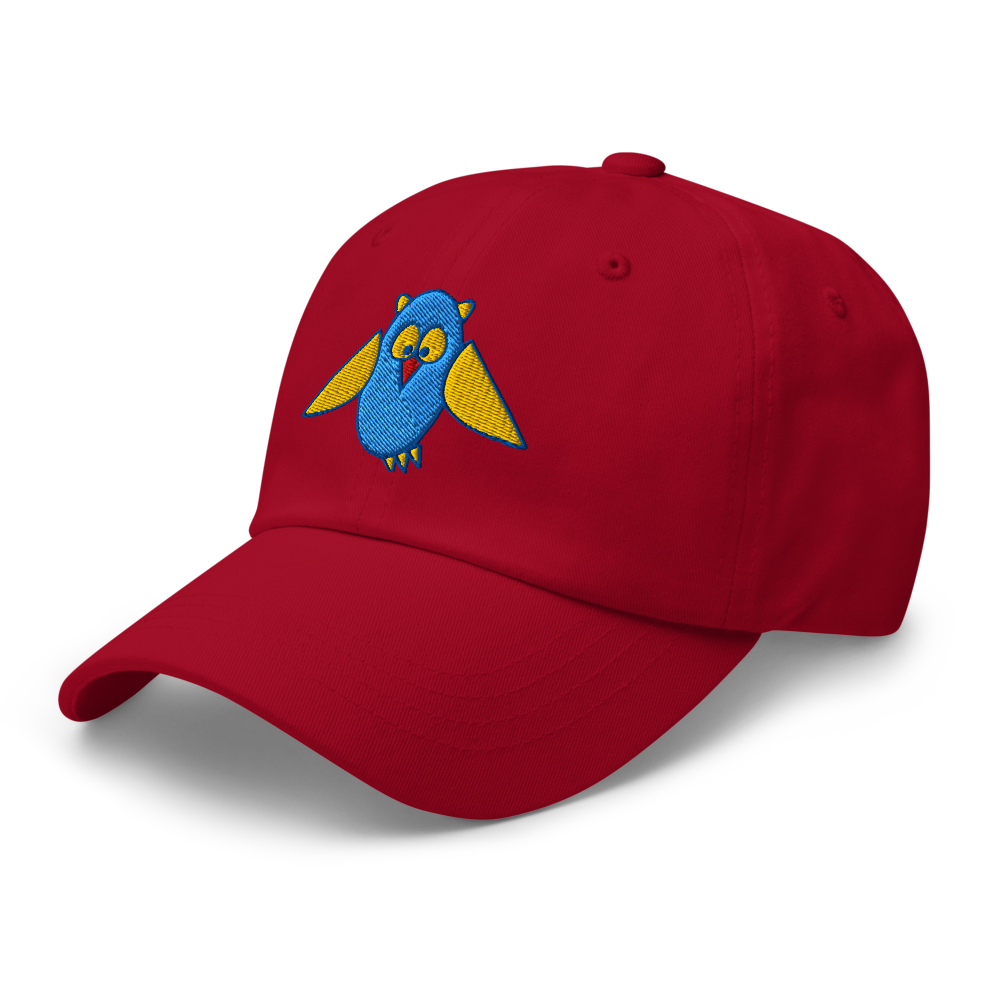 Baseballcap mit gesticktem Eulenlogo