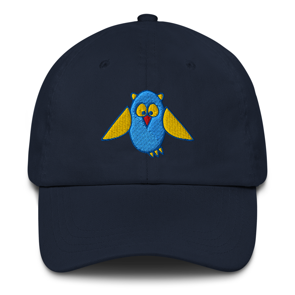Baseballcap mit gesticktem Eulenlogo