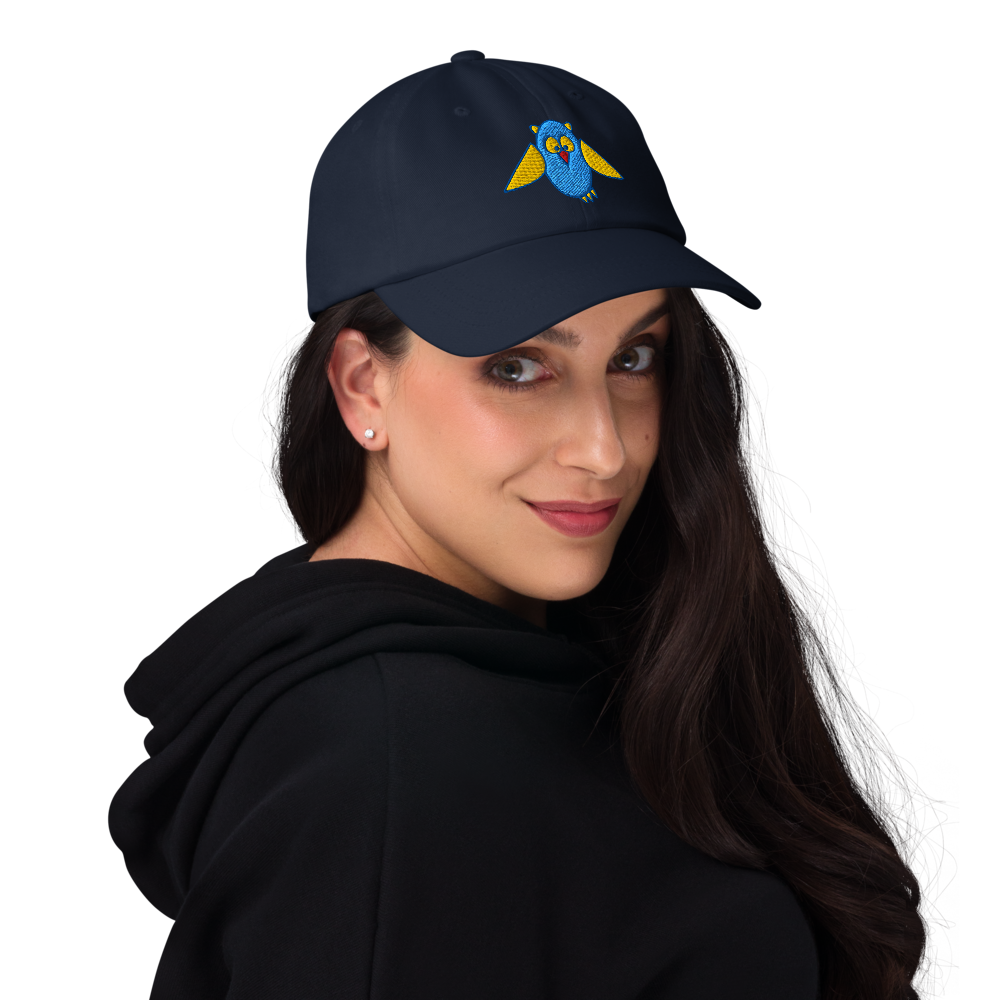 Baseballcap mit gesticktem Eulenlogo