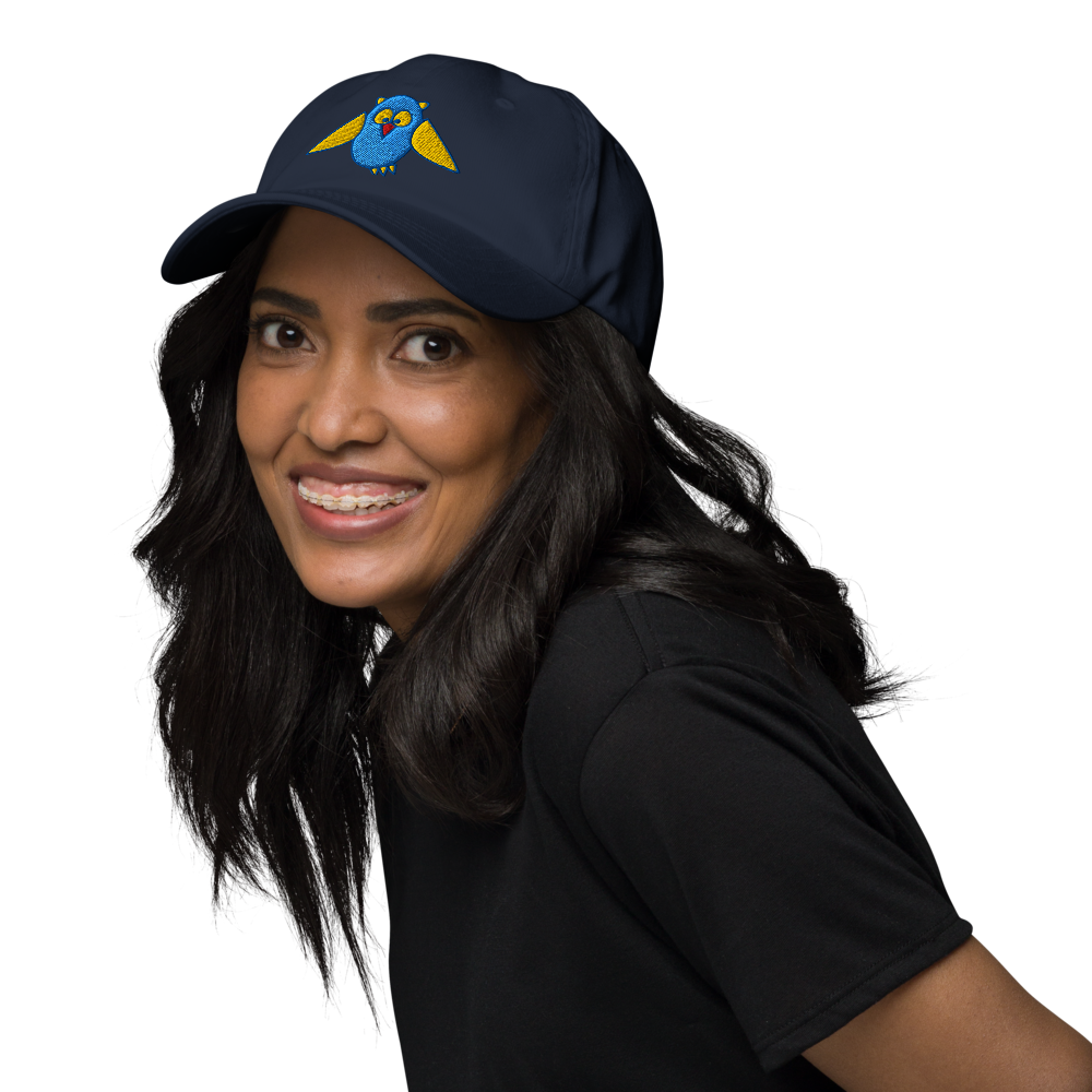 Baseballcap mit gesticktem Eulenlogo
