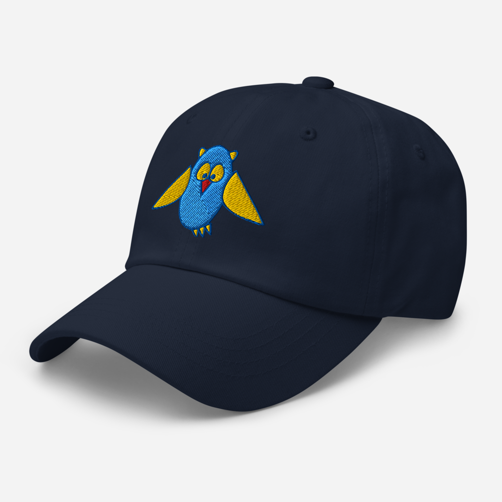 Baseballcap mit gesticktem Eulenlogo