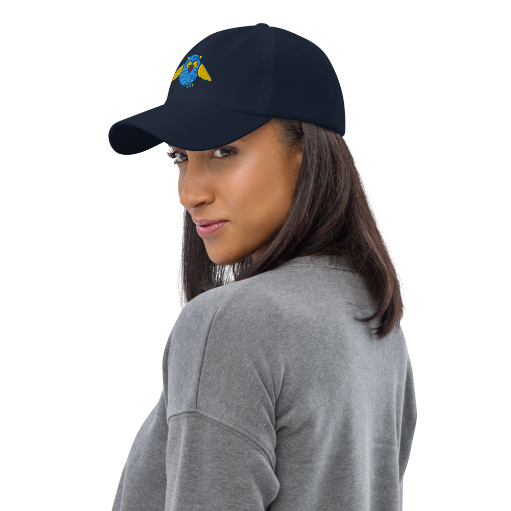 Baseballcap mit gesticktem Eulenlogo