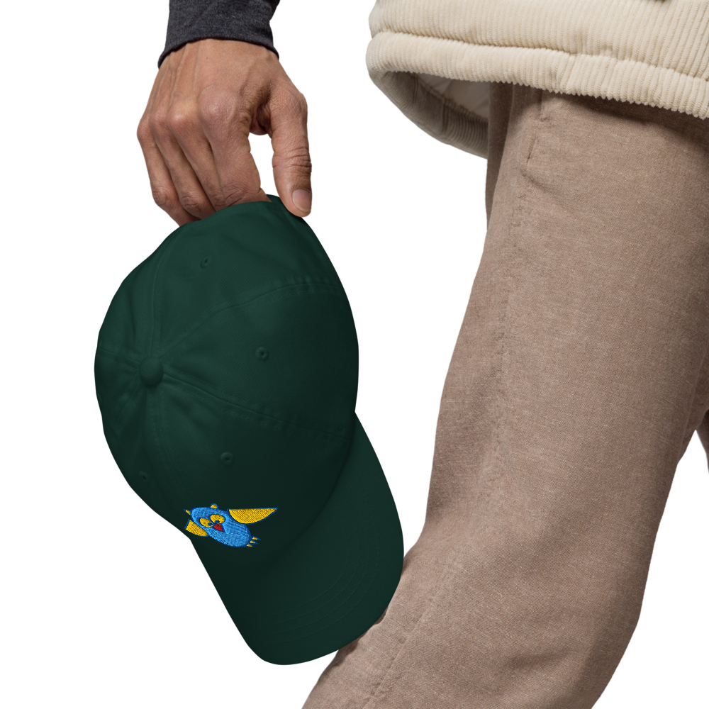 Baseballcap mit gesticktem Eulenlogo