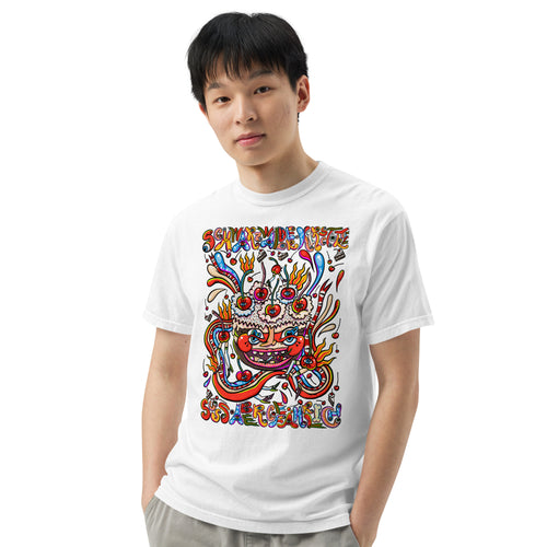 T-Shirt mit Print „Schwarzwälder Kirschtorte“ – Black Forest Serie, Farbe White